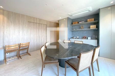 Sala - Jantar de apartamento à venda com 4 quartos, 150m² em Sion, Belo Horizonte