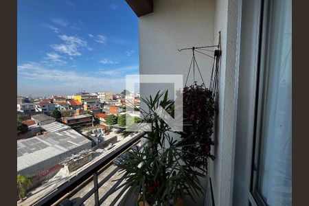 Varanda da Sala de apartamento à venda com 2 quartos, 50m² em Vila Amélia, São Paulo