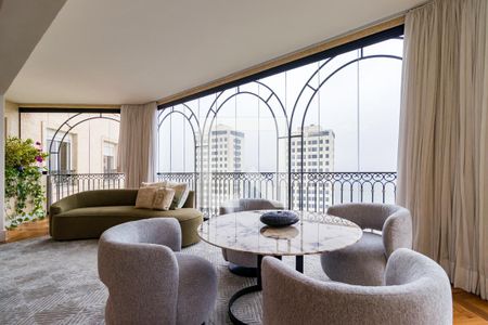 Varanda da Sala de apartamento à venda com 4 quartos, 347m² em Jardim Fonte do Morumbi, São Paulo