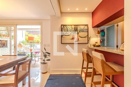 Sala de Jantar de casa de condomínio para alugar com 3 quartos, 324m² em Três Figueiras, Porto Alegre