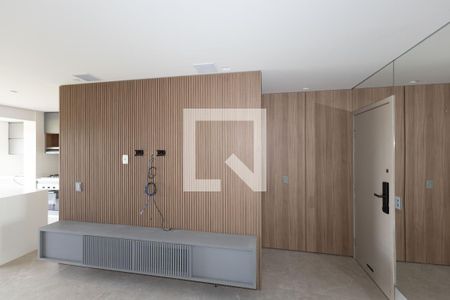 Sala  de apartamento à venda com 3 quartos, 86m² em Vila da Serra, Nova Lima