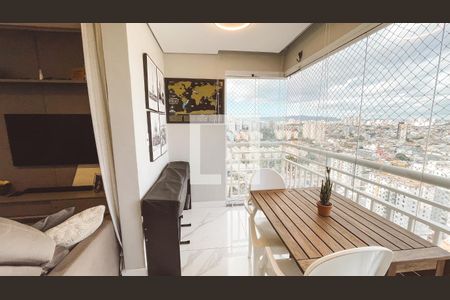 Varanda gourmet de apartamento à venda com 3 quartos, 80m² em Jardim Pereira Leite, São Paulo