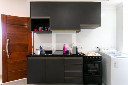 Cozinha de apartamento para alugar com 1 quarto, 40m² em Vila Mafra, São Paulo