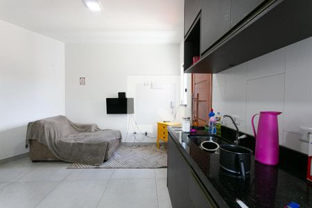 Cozinha de apartamento para alugar com 1 quarto, 40m² em Vila Mafra, São Paulo