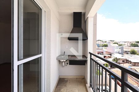Sacada de apartamento à venda com 2 quartos, 54m² em Utinga, Santo André