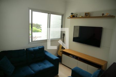 Sala de apartamento à venda com 1 quarto, 48m² em Vila Florida, São Bernardo do Campo