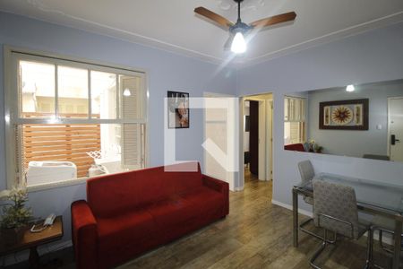 Sala de apartamento para alugar com 1 quarto, 60m² em Higienópolis, Porto Alegre