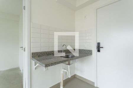 Sala/Cozinha de apartamento à venda com 1 quarto, 26m² em Vila Olímpia, São Paulo