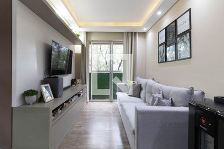 Sala de apartamento à venda com 2 quartos, 55m² em Jardim Santa Emilia, São Paulo