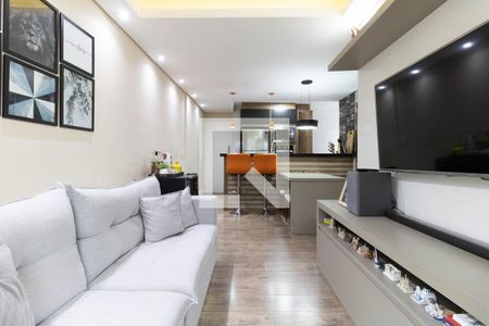 Sala de apartamento à venda com 2 quartos, 55m² em Jardim Santa Emilia, São Paulo