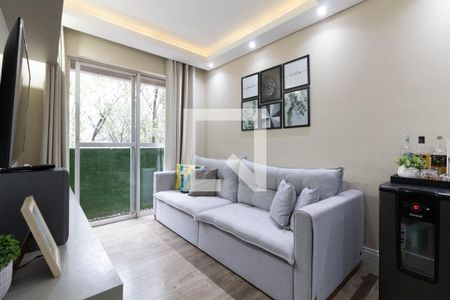 Sala de apartamento à venda com 2 quartos, 55m² em Jardim Santa Emilia, São Paulo