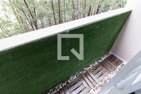 Varanda da Sala de apartamento à venda com 2 quartos, 55m² em Jardim Santa Emilia, São Paulo