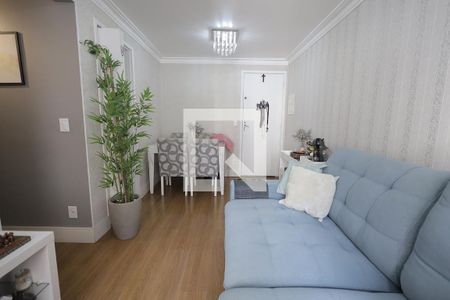 Sala de apartamento à venda com 2 quartos, 50m² em Parque Erasmo Assunção, Santo André