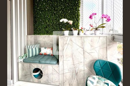 Varanda gourmet de apartamento à venda com 2 quartos, 77m² em Vila Marlene, São Bernardo do Campo