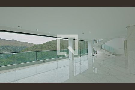 Sala de casa de condomínio à venda com 4 quartos, 380m² em Vale dos Cristais, Nova Lima