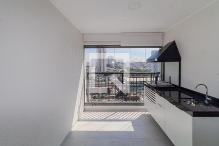 Varanda gourmet de apartamento à venda com 2 quartos, 64m² em Jardim Independência (são Paulo), São Paulo