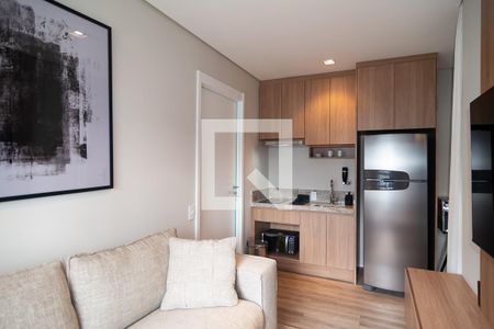 Sala / Cozinha de kitnet/studio à venda com 1 quarto, 47m² em Bela Vista, São Paulo