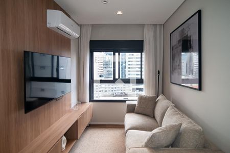 Sala / Cozinha de kitnet/studio à venda com 1 quarto, 47m² em Bela Vista, São Paulo