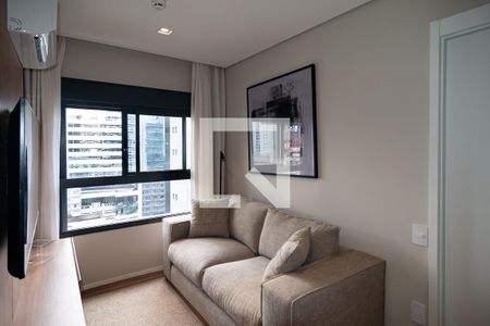 Sala / Cozinha de kitnet/studio à venda com 1 quarto, 47m² em Bela Vista, São Paulo