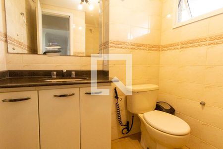 Banheiro Social de apartamento para alugar com 1 quarto, 46m² em Jardim Botânico, Curitiba