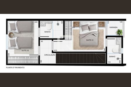 Casa à venda com 2 quartos, 67m² em Santa Helena, Belo Horizonte