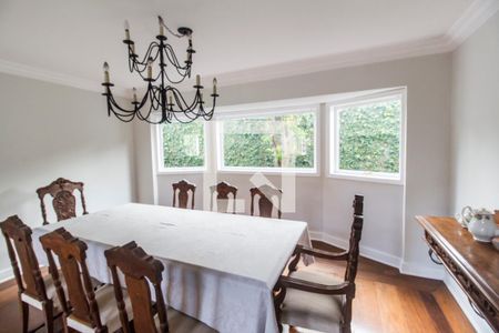 Sala de Jantar de casa de condomínio à venda com 4 quartos, 645m² em Residencial Zero (tambore), Santana de Parnaíba
