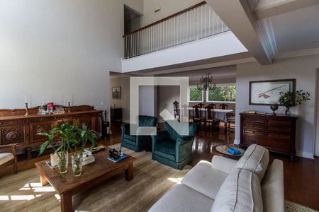 Sala de casa de condomínio à venda com 4 quartos, 645m² em Residencial Zero (tambore), Santana de Parnaíba