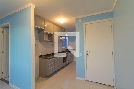 Cozinha e Área de Serviço de apartamento para alugar com 2 quartos, 42m² em Mato Grande, Canoas