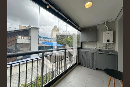 Varanda de apartamento à venda com 2 quartos, 59m² em Vila Romana, São Paulo