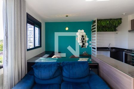 Sala de apartamento à venda com 1 quarto, 33m² em Jurubatuba, São Paulo