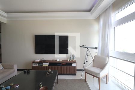 Sala de apartamento para alugar com 5 quartos, 220m² em Centro, Guarujá