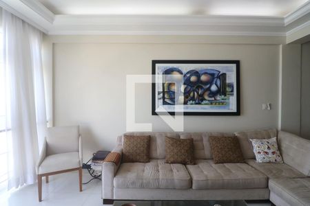 Sala de apartamento para alugar com 5 quartos, 220m² em Centro, Guarujá