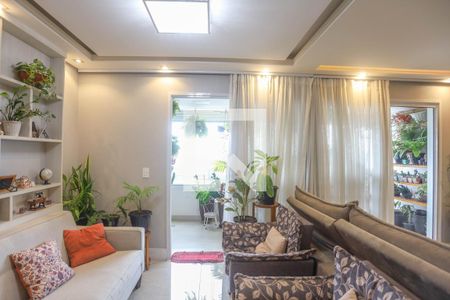 Sala  de apartamento à venda com 3 quartos, 105m² em Centro, Diadema