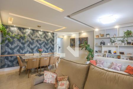 Sala  de apartamento à venda com 3 quartos, 105m² em Centro, Diadema