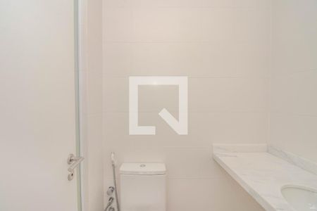 Banheiro da Suíte de apartamento para alugar com 1 quarto, 45m² em Bom Fim, Porto Alegre