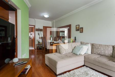 sala de apartamento à venda com 3 quartos, 90m² em Buritis, Belo Horizonte