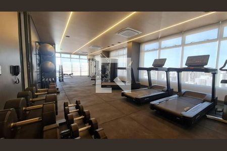 Área comum - Academia de kitnet/studio para alugar com 1 quarto, 30m² em Cidade Monções, São Paulo