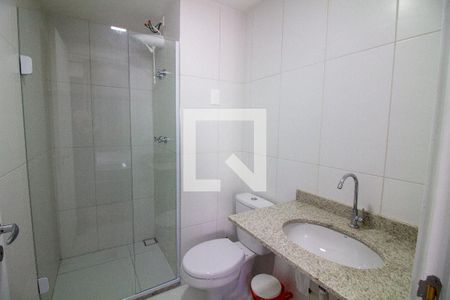 Banheiro de kitnet/studio à venda com 1 quarto, 30m² em Cidade Monções, São Paulo