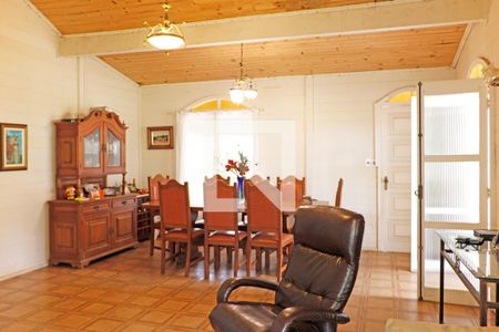 Sala de casa de condomínio para alugar com 3 quartos, 840m² em Condomínio Estância Marambaia, Vinhedo