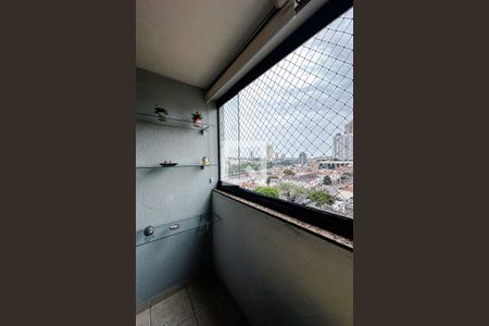 Varanda da Sala de apartamento à venda com 2 quartos, 60m² em Vila Bertioga, São Paulo