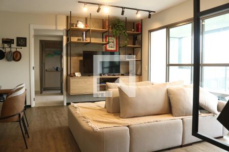 Sala de apartamento para alugar com 2 quartos, 91m² em Barra Funda, São Paulo