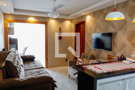 sala de apartamento à venda com 2 quartos, 55m² em Km 18, Osasco
