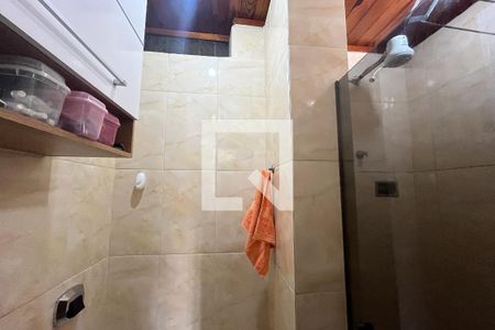 Banheiro de apartamento à venda com 1 quarto, 29m² em Cacuia, Rio de Janeiro