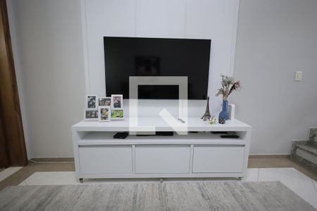 Sala de casa à venda com 3 quartos, 147m² em Vila Guiomar, Santo André