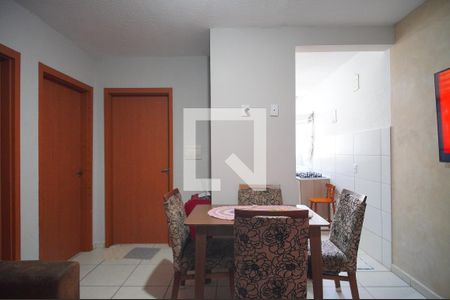 Sala de apartamento à venda com 2 quartos, 53m² em Canudos, Novo Hamburgo