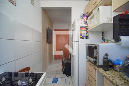 Cozinha de apartamento à venda com 2 quartos, 53m² em Canudos, Novo Hamburgo