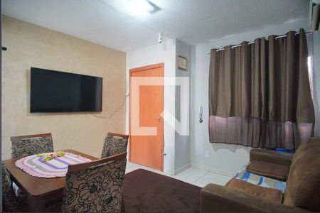 Sala de apartamento à venda com 2 quartos, 53m² em Canudos, Novo Hamburgo