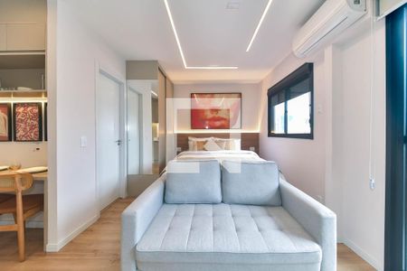 Studio de kitnet/studio para alugar com 1 quarto, 26m² em Campo Belo, São Paulo