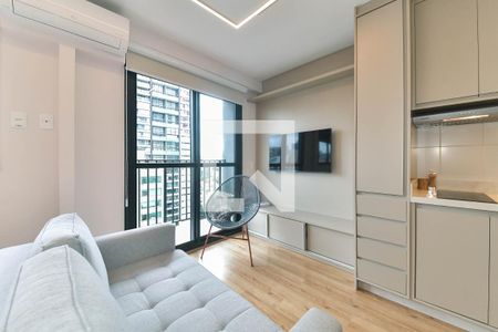 Studio de kitnet/studio para alugar com 1 quarto, 26m² em Campo Belo, São Paulo