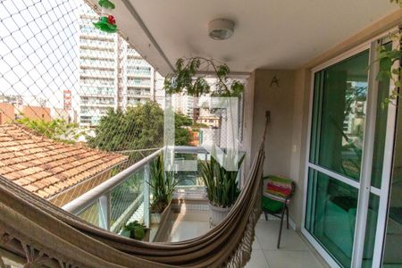 Varanda da Sala de apartamento à venda com 3 quartos, 120m² em Vital Brasil, Niterói